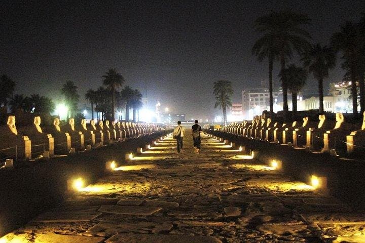 Sound and Light Show Karnak Temple