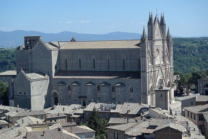 Private One way transfer from Rome to Florence with 2 hours stop in Orvieto