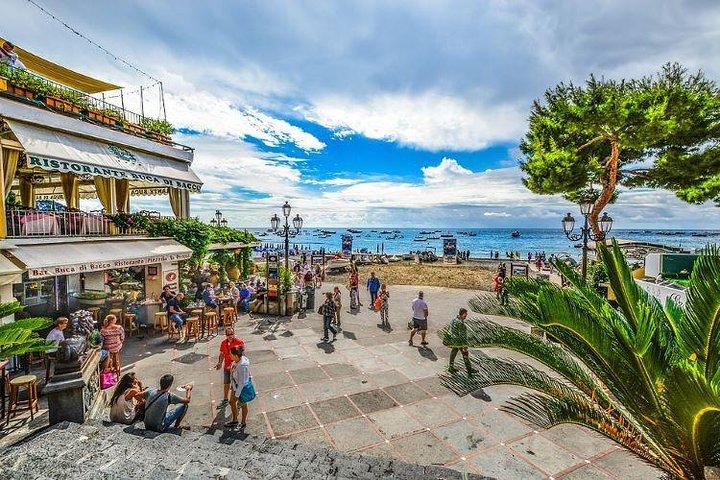 Positano, Amalfi och Pompeii på en dagstur från Sorrento