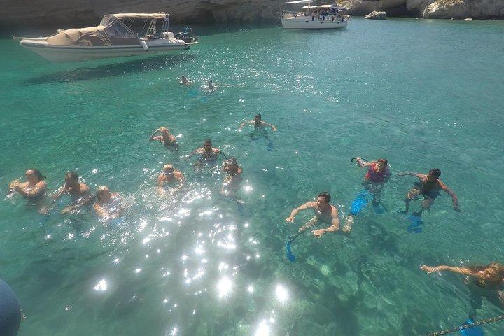 Kleftiko croisière d'une journée avec plongée en apnée et déjeuner