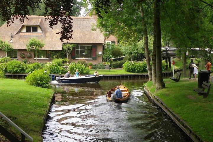 Excursion privée à Lelystad et Giethoorn