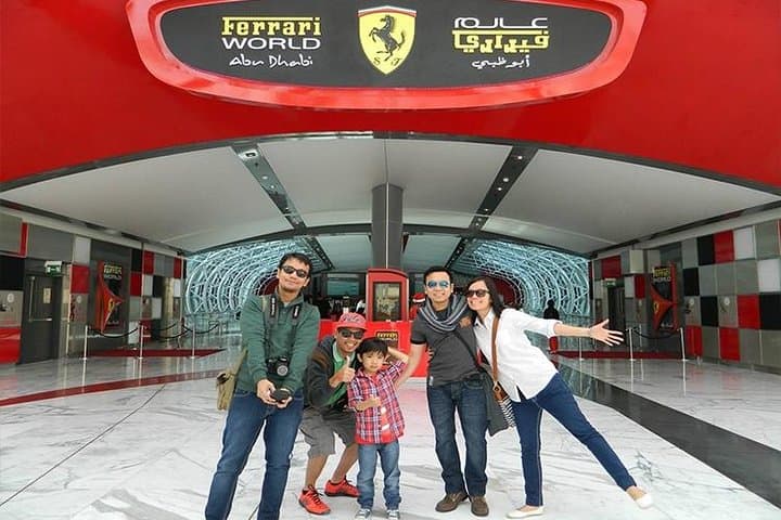 Abu Dhabi City Tour and Ferrari World Day Trip from Dubai