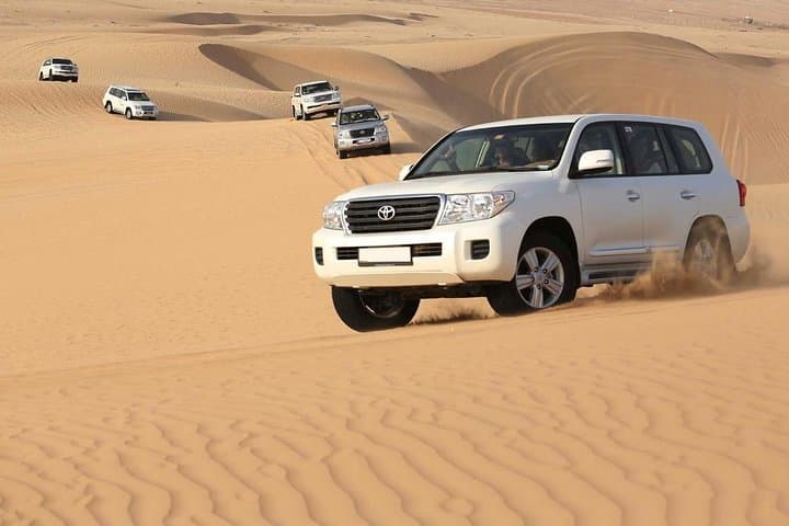 Dubai Desert Safari with Dune Bashing & Camel Ride– Private (RAK)