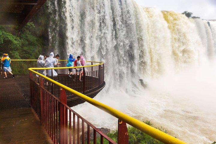 ブラジル側の滝-すべてのチケットが含まれています