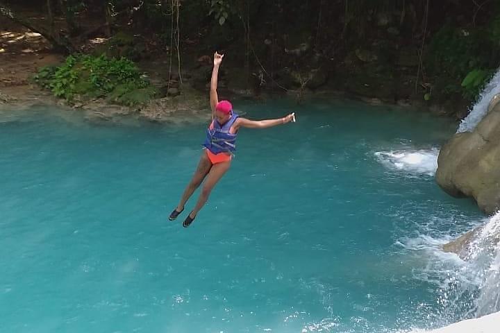 Blue Hole Secret Falls privétour
