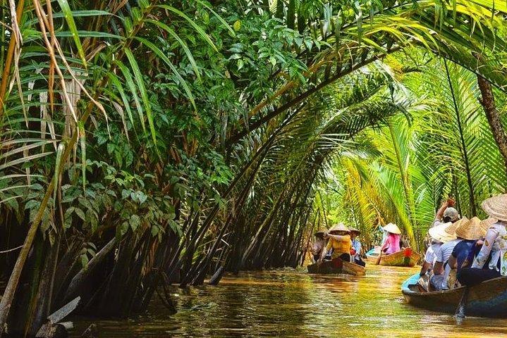 LUXO PRIVADO Mekong 1 dia com ciclismo, pesca, aula de culinária e almoço para churrasco
