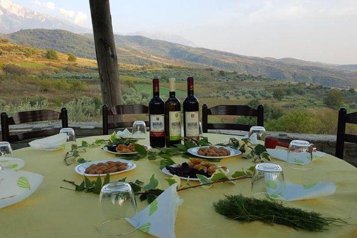 Tour di degustazione nella cantina Alpeta - villaggio di Roshnik di 1001 avventure albanesi