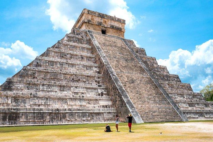 Chichén Itzá Acceso anticipado y catamarán a Isla Mujeres