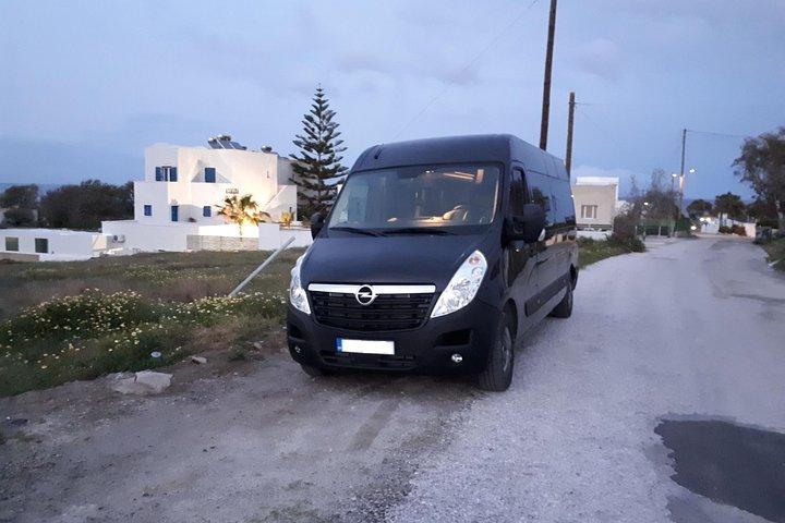 サントリーニギリシャでのプライベート送迎（片道）