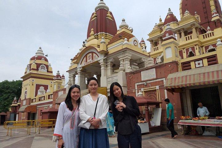 Journée complète au temple à Delhi