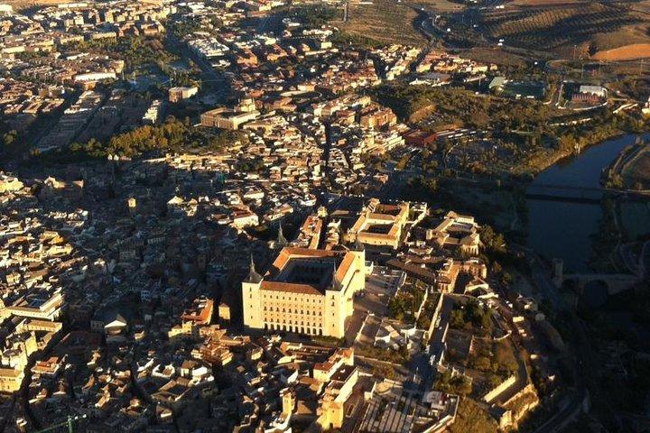 Luftballongtur över Toledo med valfri transport från Madrid
