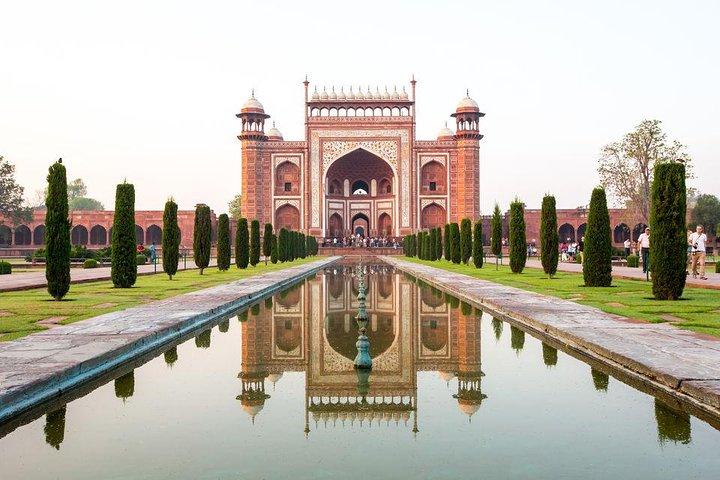 Från Jaipur Privat Taj Mahal & Agra Fort Dagstur med överföringar