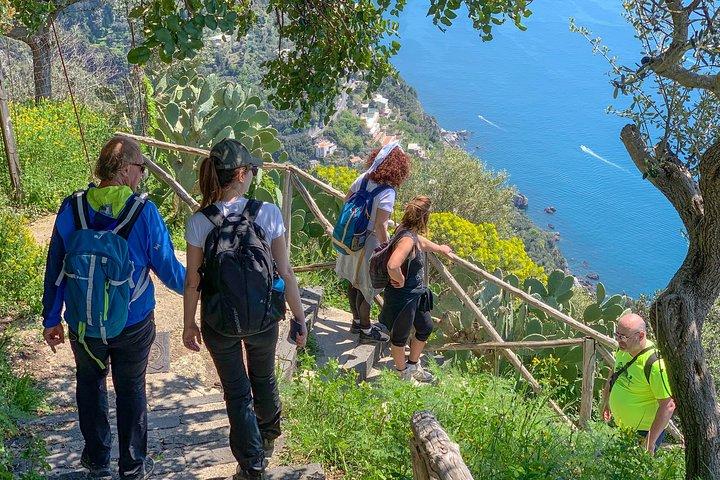 Caminho Privado de Meio Dia na Costa Amalfitana Caminhada dos Deuses com Almoço