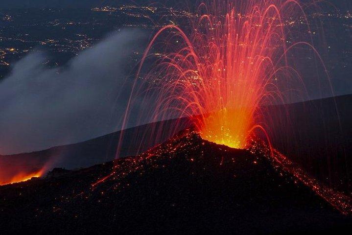 Excursão privada à Etna e Taormina, saindo de Palermo e Cefalù