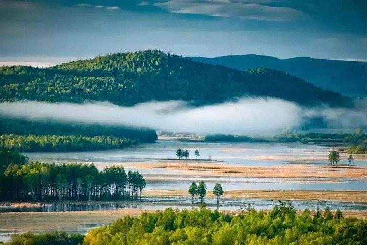 Excursion privée de 4 jours dans le comté de Mohe, le village de Beihong, le village pittoresque d'Arctic Village et la vallée de Yanzhi depuis Harbin