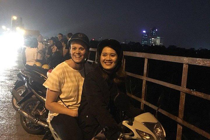 Foodie motorcykeltur i Hanoi