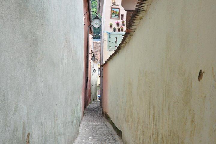 Brasov Gamla stan Liten Gruppvandring