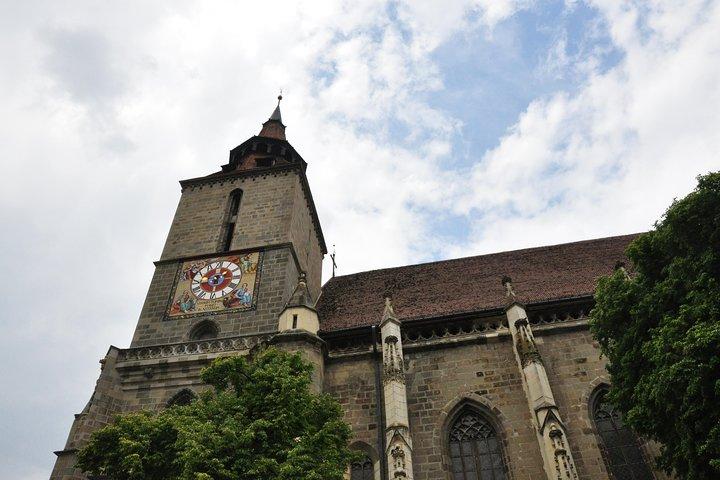 Brasov Gamla stan Liten Gruppvandring