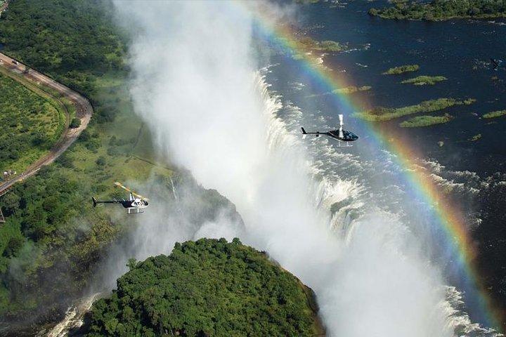 Victoria Falls Flug des Angels Helicopter Flight