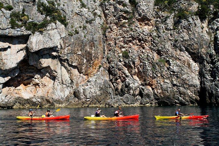 Dubrovnik: Kayaking e snorkeling