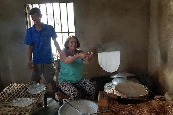 Boottocht om Cam Kim eiland en Hoi An-wandeltocht te bezoeken (privétour)