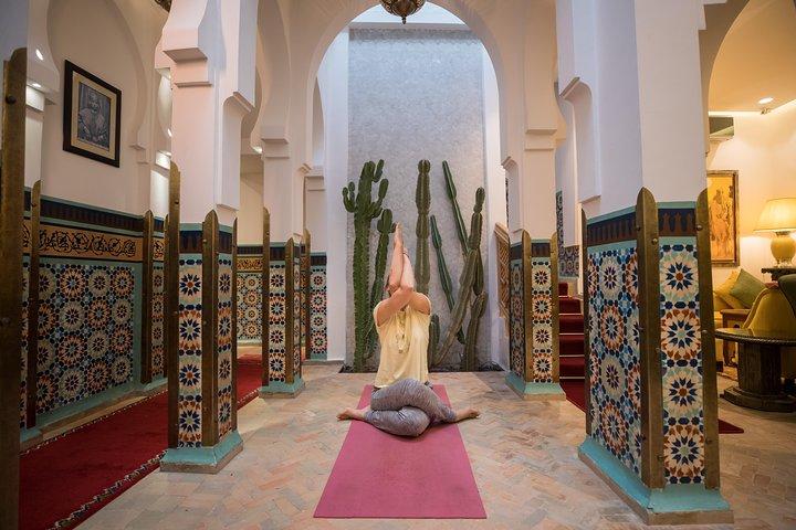 Express Yoga session at La Maison Arabe
