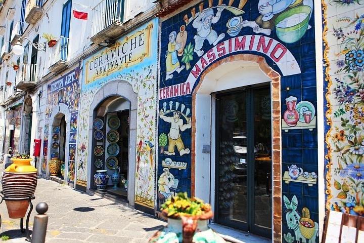 Amalfiküste wie ein Einheimischer: Vietri, Amalfi & Positano (Ganztag 8h)
