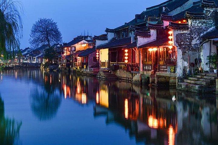 Xitang Water Town Erstaunliche private Tagestour ab Shanghai mit Bootsfahrt