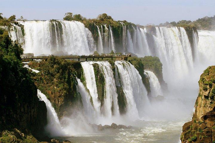 Brasiliansk side af Iguazu-vandfaldene - Valgfri bådtur