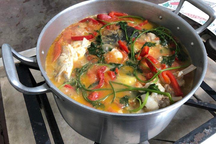Portugese kookcursus op de lokale markt