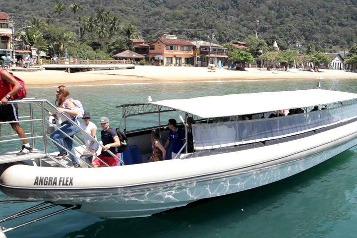 Desde Paraty: traslado compartido a Ilha Grande