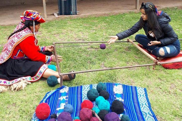 Sacred Valley Textile Workshop – farvning og vævning i Cusco