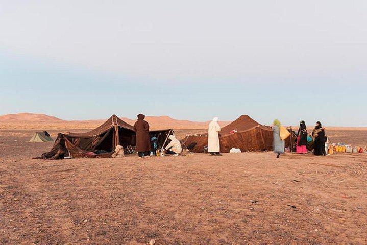 3 horas en 4x4 en el desierto de Merzouga, visita nómadas, música Gnawa.