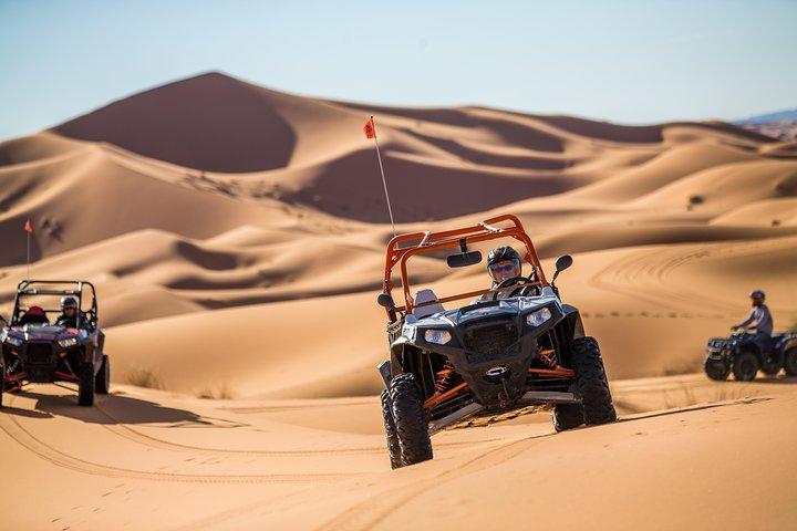 Buggy Vélo à Merzouga Dunes Desert Erg Chebbi