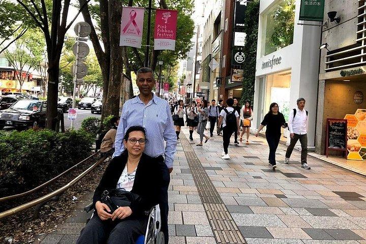 車椅子で行く東京全日バリアフリーツアー