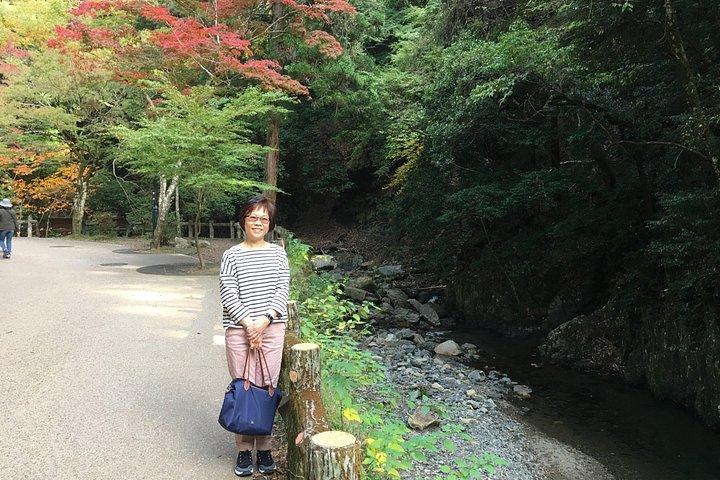 大阪で一番の自然と滝、箕面公園の自然散策