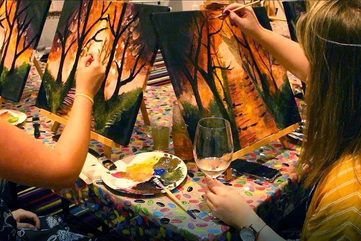 Paint and Sip BYO in Brisbane CBD Freitagabend