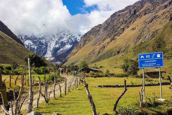 Salkantay Trek til Machu Picchu på 4 dage
