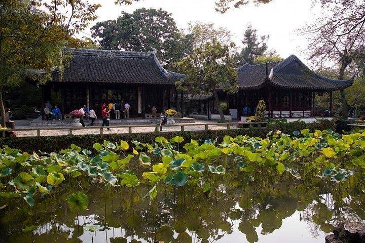 蘇州市内観光（新幹線、車）