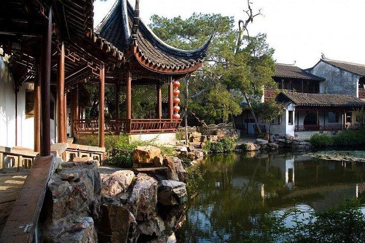 蘇州市内観光（新幹線、車）
