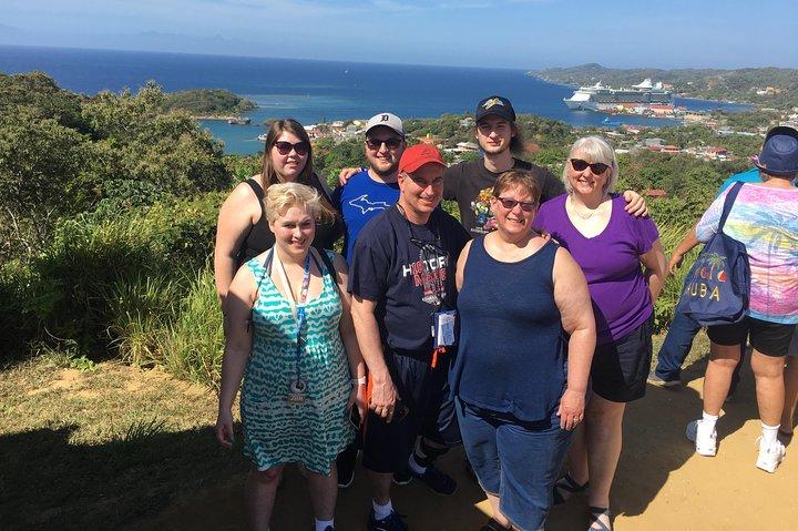 Roatan privat halvdags sightseeingtur och strand