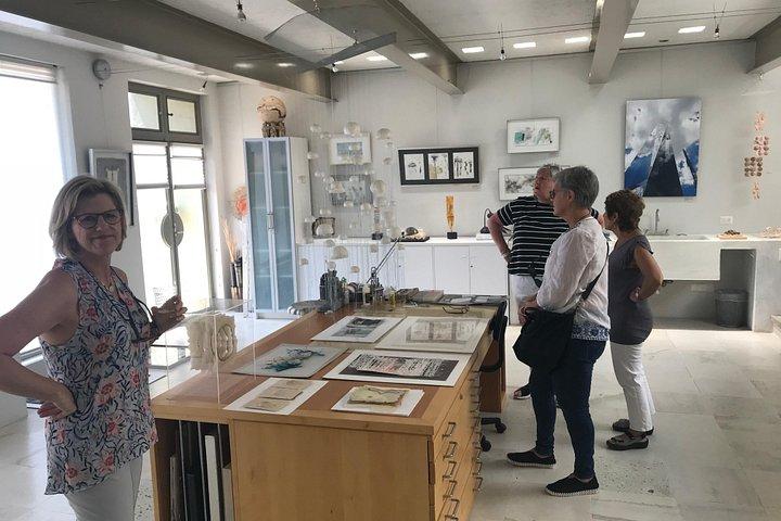 サンミゲルデアジェンデ周辺のアーティストのワークショップを巡るアートツアー