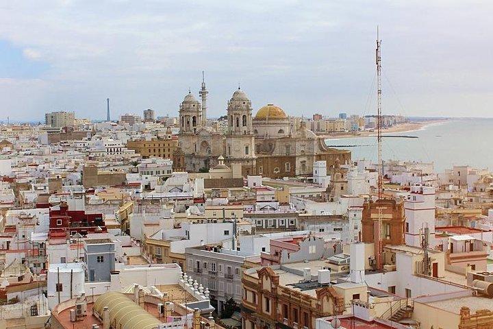 Privétour van 8 uur naar Cadiz vanuit Sevilla met ophalen en inleveren van hotel