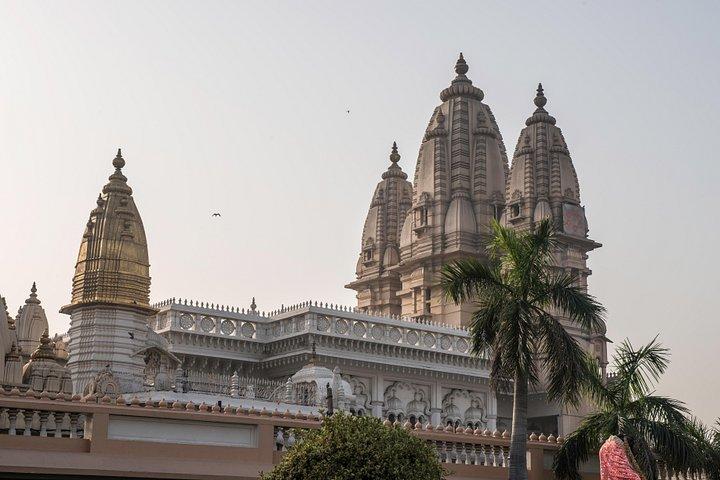 トゥクトゥクライドとChattarpur TempleとQutub Minarを含む歴史的なデリーのモーニングツアー
