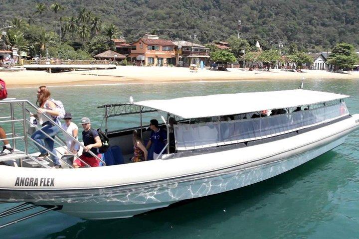 Depuis Ilha Grande : transport partagé jusqu'à Paraty