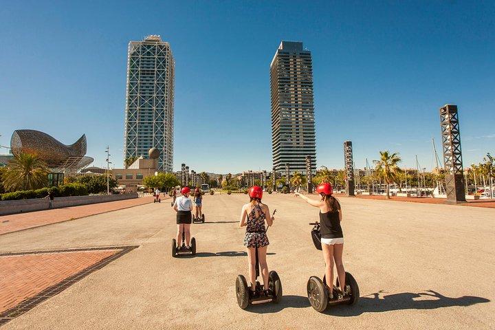 Barcelonas höjdpunkter Segway Tour