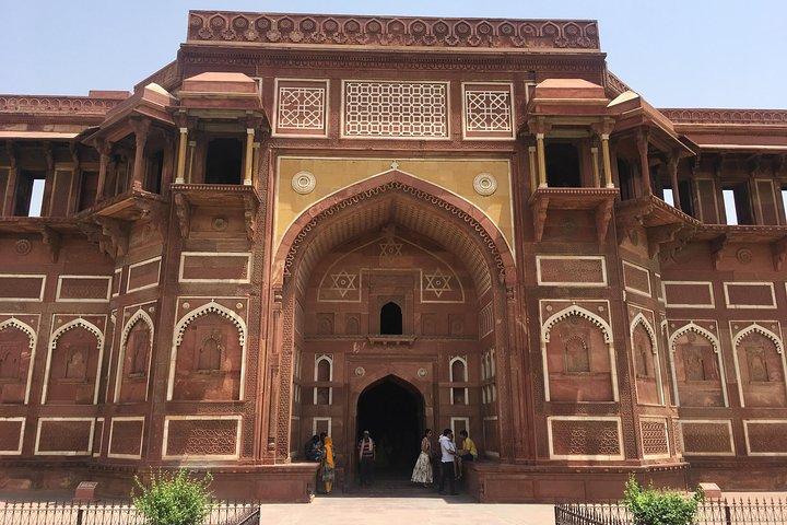 Tajmahal solopgang og solnedgangstur i Agra med Fatehpur Sikri