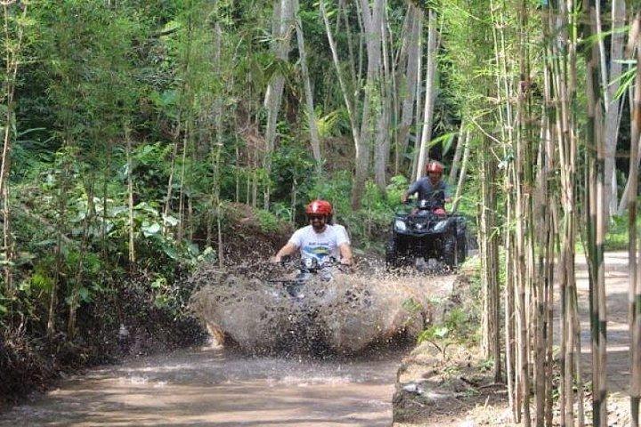 ウブドのベスト アドベンチャー : アユン ラフティング - ATV - プライベート トランスポート付きクワッド バイク