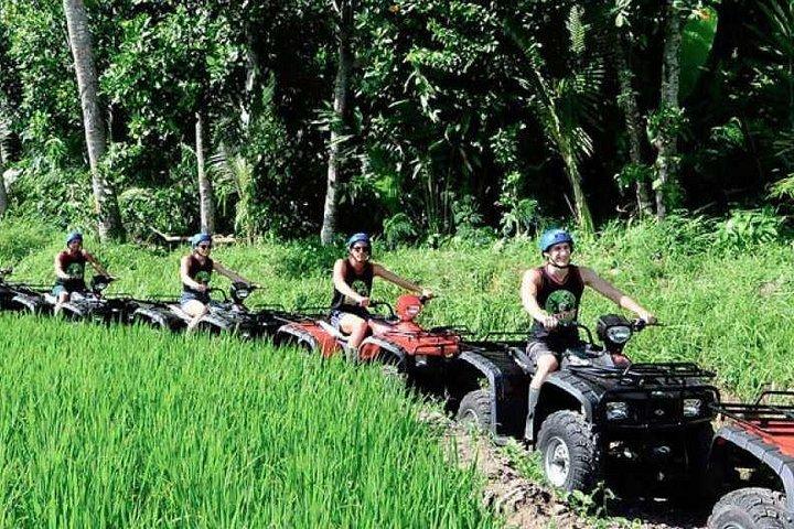 ウブドのベスト アドベンチャー : アユン ラフティング - ATV - プライベート トランスポート付きクワッド バイク
