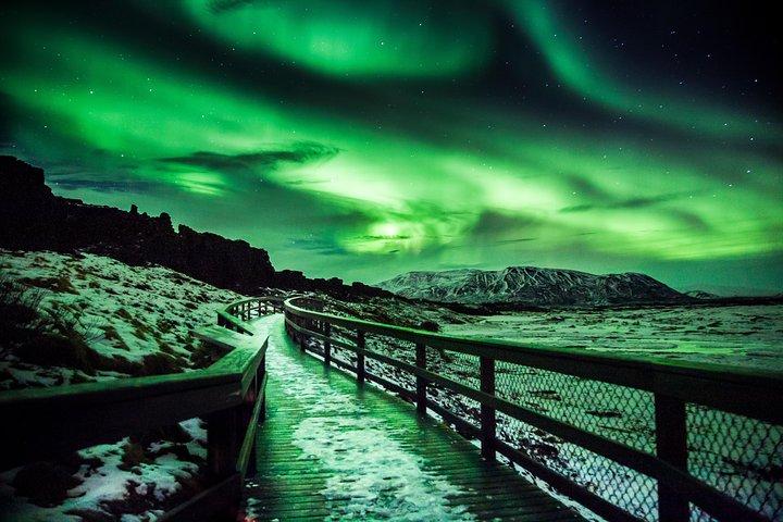 Tour per piccoli gruppi dell'aurora boreale da Reykjavik con foto gratuite